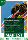 Einladung Maifest 1. Kompanie