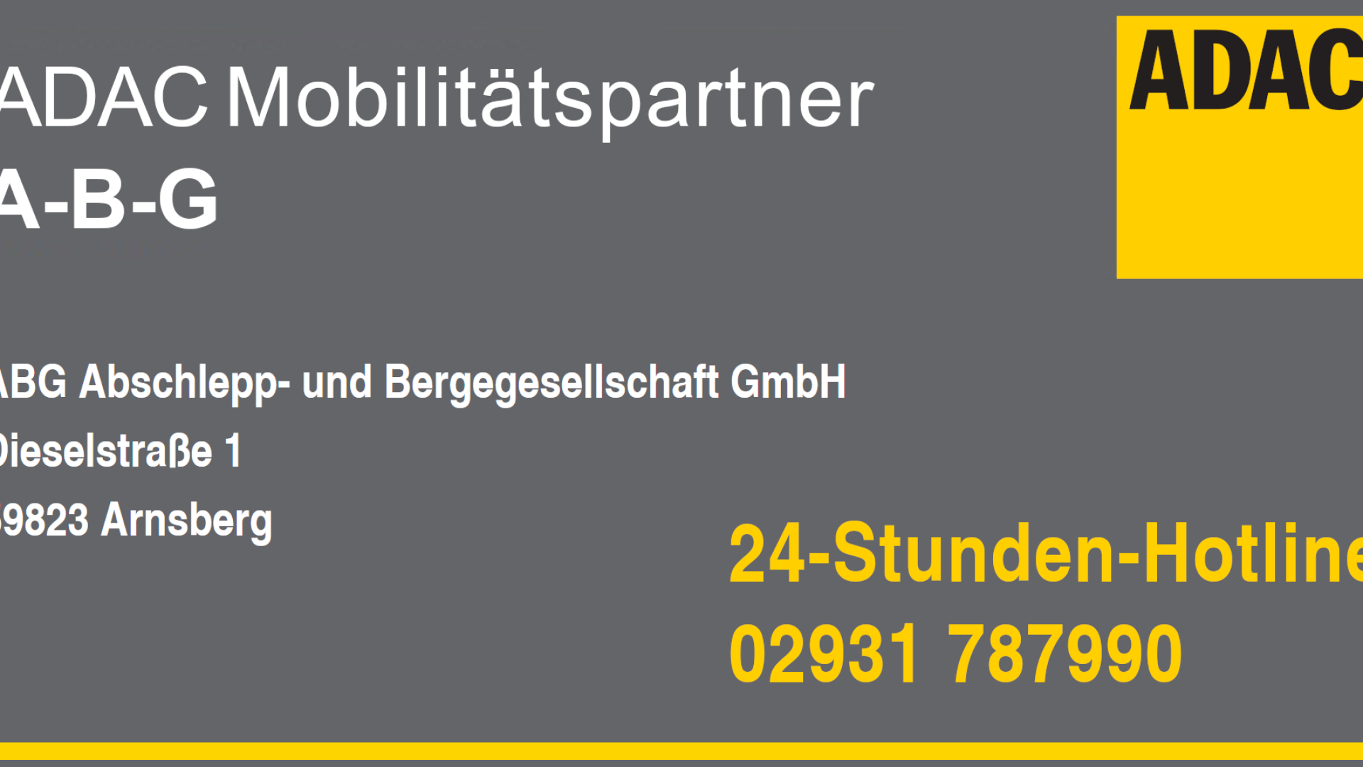 A-B-G Tag + Nacht - Service
