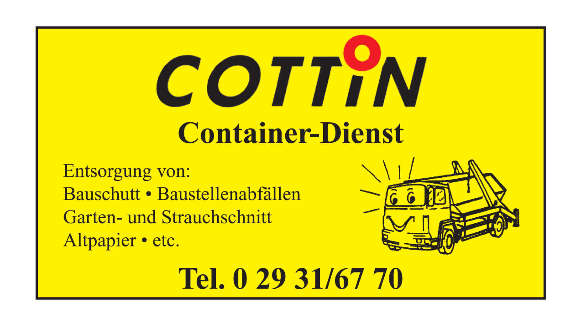 Containerdienst Cottin