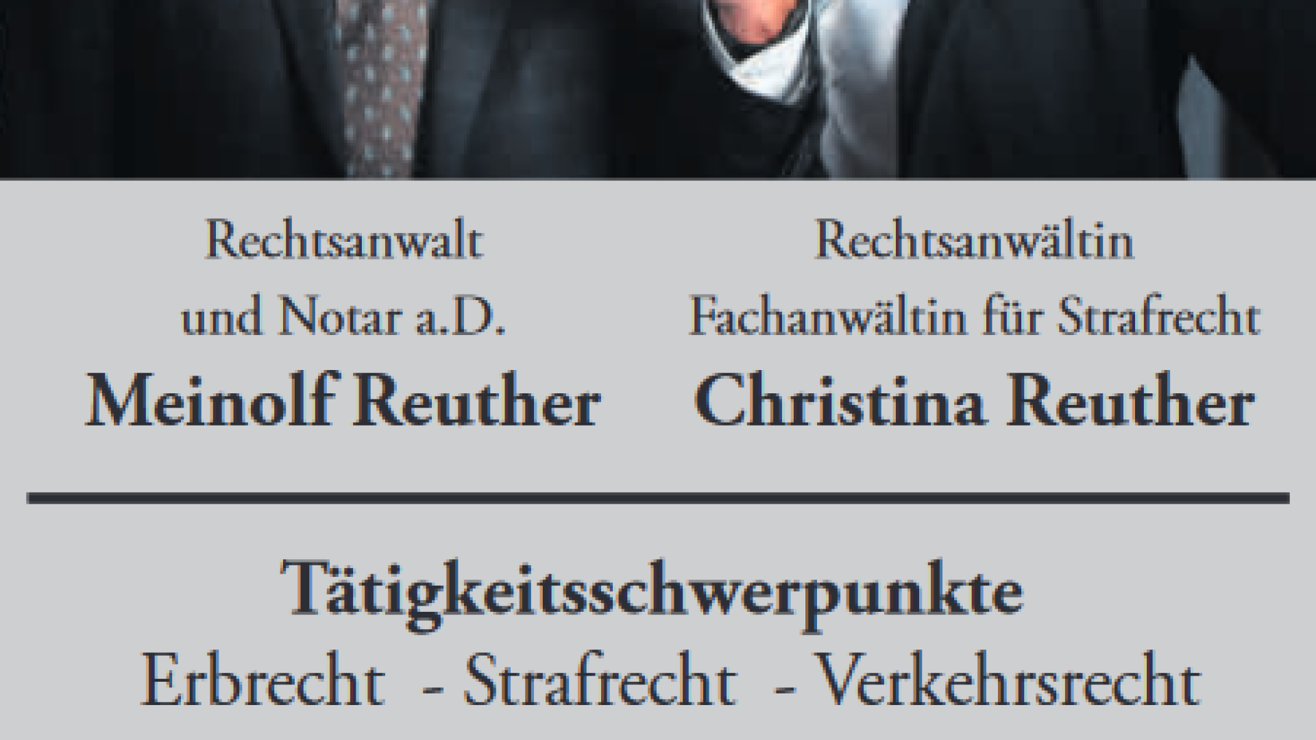 Meinolf Reuther Rechtsanwalt